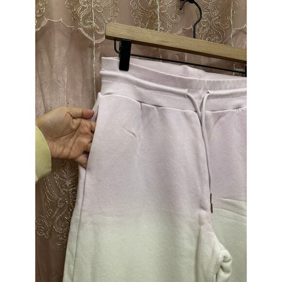 Sandro Paris‎ Tie Dye Ombré Pastel Sweatpants Size Medium FR 38 Wide Leg - Picture 9 of 15